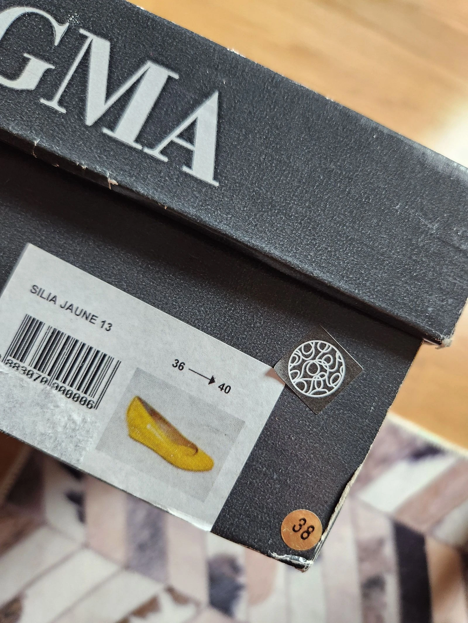 💛NIEUW superbe gele leren hakken maat 38💛 – photo 6
